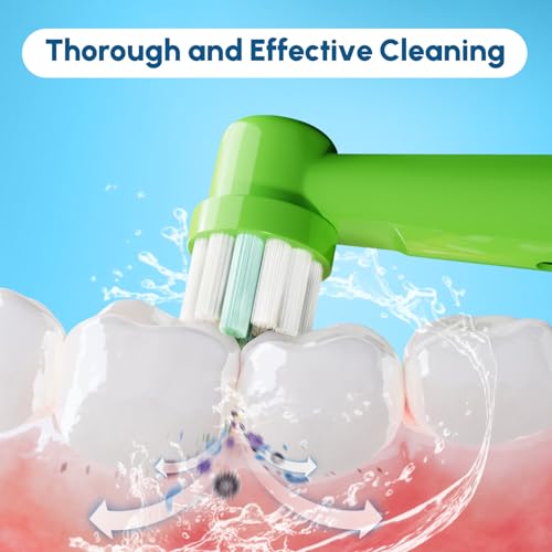 Replacement Toothbrush Heads Compatible with Oral-B Braun 20 Pcs | Professional Electric Toothbrush Brush Heads for Oral B Replacement Head Refill Pro 500/1000/1500/3000/3757/5000/7000/7500