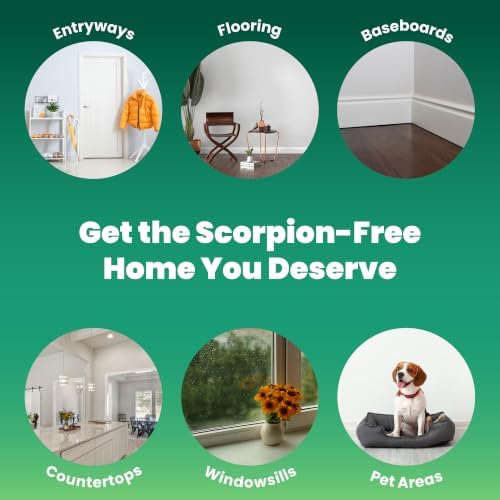 Cedarcide Scorpion Shield (Quart) Indoor Cedar Oil Pest Control Spray - Kills & Repels Scorpions and Other Pests Guaranteed - Pet Safe