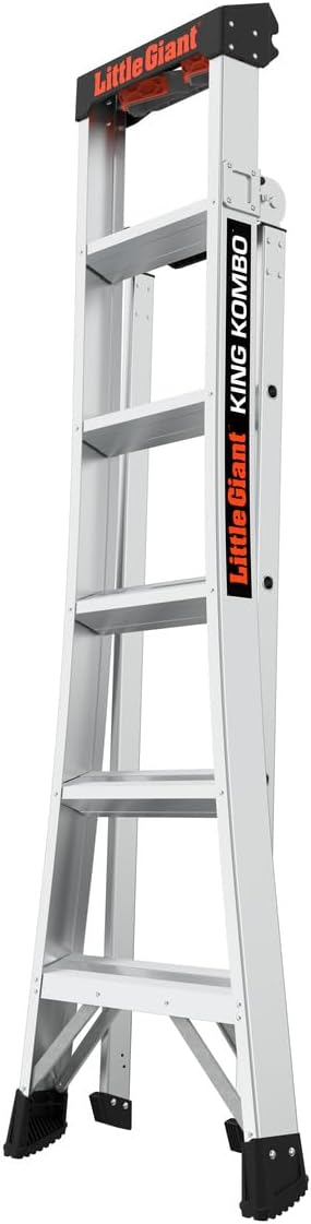 Little Giant King Kombo, 6 ft Fiberglass Multi-Position Ladder, 13906-001