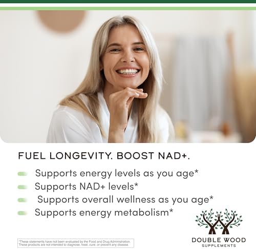 NMN 250mg per Serving, 99% Purity, Cellular Energy & Healthy Aging, 60 Caps | Supports Cellular Energy & NAD+, Antioxidant & Healthy Aging