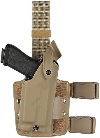 Safariland 6004 Earth Brown Sig P220, P226 SLS Hood Tactical Gun Holster