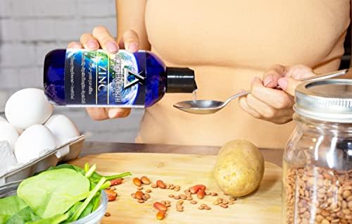 Mother Earth Minerals Ionic Liquid Zinc Supplement High Absorption Angstrom Zinc Mineral Drops for Immune Support
