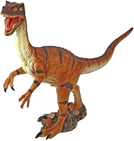 Design Toscano Velociraptor Scaled Dinosaur Statue