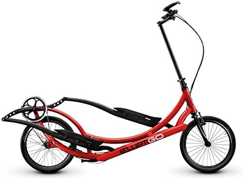 8C Long Stride Outdoor Elliptical Bike - Converts to Indoor Bike | Hybrid Outdoor and Indoor Cardio Trainer Exercise Bikes for Home, Elliptical Bicycle