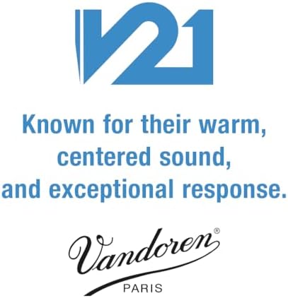 Vandoren SR813 Alto Saxophone V21 Reeds Strength 3; Box of 10