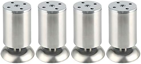 Alise White Sofa Legs Cabinet Legs Table Chair Furniture Legs,Pack of 4