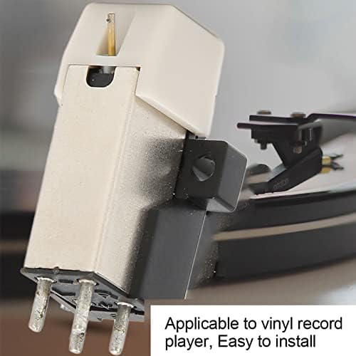 Wendry Magnetic Cartridge, Turntable Needle Replacement, High Precision Player Magnetic Cartridge Pen with, Stereo Record Player Needle