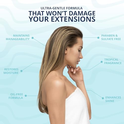 Seatox Clarifying Shampoo, Sulfate-Free, 8 Fl Oz | Deep Cleansing Detox Removes Build-Up, Minerals & Residue Without Stripping Moisture, Extension-Safe Prep For Lasting Bonds