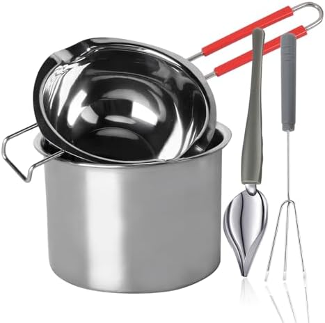 Stainless Steel Double Boiler Melting Pot, Double Boilers for Stove Top