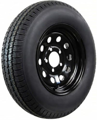 eCustomrim 2-Pack Trailer Tire Rim Assembly ST175/80D13 Load Range C | 13 Inch 6 Ply Tires