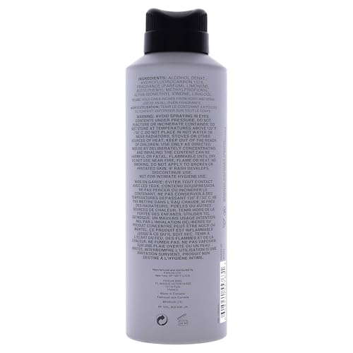 Kenneth Cole Reaction All Over Body Spray for Men, Notes of Juicy Lime, Crisp Green Apple, Patchouli, Citrus Green Woody Fragrance