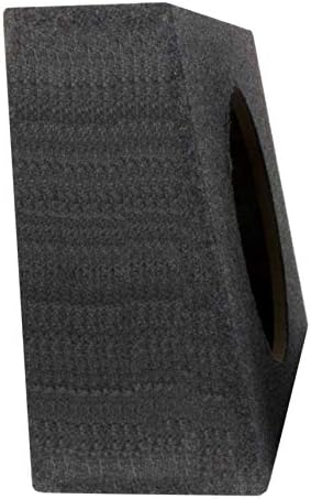 QPower QTW12 Single 12" Sealed Car Audio Subwoofer Sub Box Enclosures, Pair