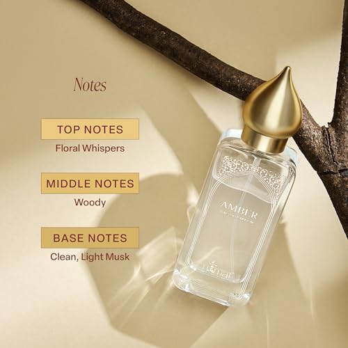Nemat Amber Eau de Parfum Spray, 50 ml | Eau de Parfum, Long Lasting, Fine Mist Spray, Unisex, 50 ml Bottle