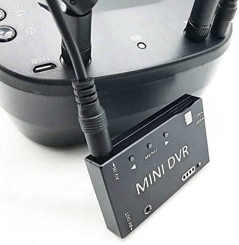 Mini FPV DVR Digital Video Recorder, 720P HD, NTSC/PAL, 32GB TF-Card Support, Built-in Battery, 3.5mm AV Interface