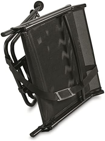 Guide Gear Big Boy Hunting Blind Chair, Portable Folding Seat for Shooting, Comfortable Spin Swivel, 500-lb. Capacity