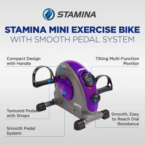 Stamina Exercise Bike with Smooth Pedal System
