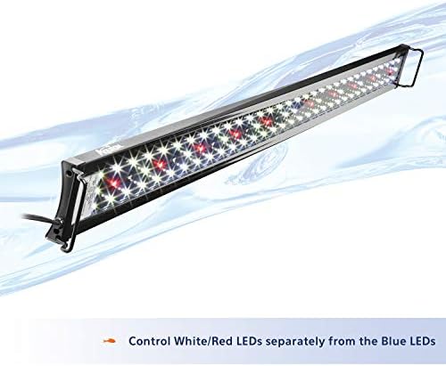 Aqueon LED OptiBright Fish Tank Aquarium Light Fixture, 48-54 Inch