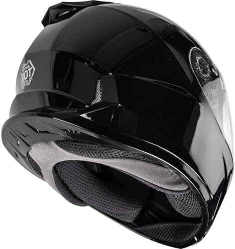 GMAX FF-49S Full-Face Helmet w/Electric Shield (Black, 2X-Large) - FMVSS 218 Approved