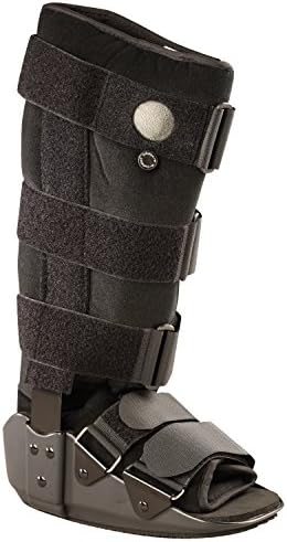 OTC Walker Boot Delux Short Low Top Leg Cast, Black, X-Small