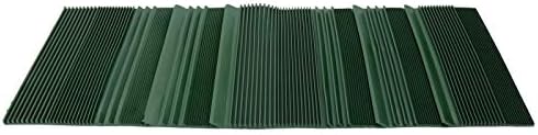 ASR Outdoor Rubber Riffled Gold Sluice Box Matting for Gold Recovery, 27x10 inch