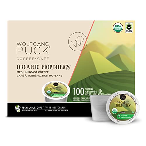 Wolfgang Puck Coffee Single Serve Capsules, Compatible with Keurig K-Cup Brewers, Hawaiian Hazelnut, 24 Count