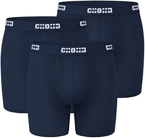Men's Underwear Micro Modal 3 Pack Boxer Briefs Open Fly