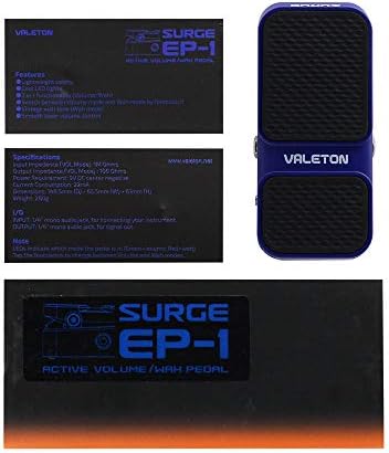 Valeton Surge EP-1 Mini Wah/ Active Volume Pedal