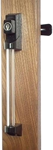 Storm Door Hardware Surface Mount-Lucite Clear Tube- 1-1/4 Inch Thick Door