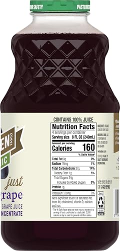 R.W. Knudsen Organic Just Concord Grape Juice, 32 fz