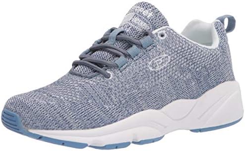 Propet Mens Tour Knit Lace Up Sneakers Shoes Casual - Grey