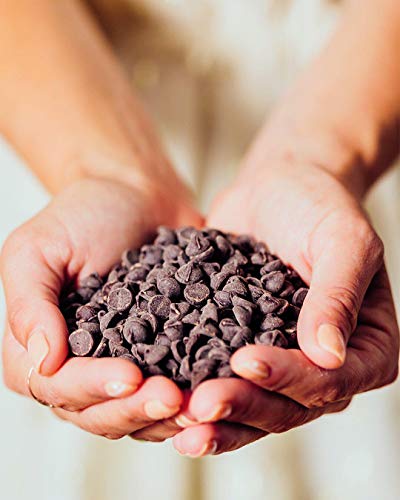 Dark Chocolate Chips by Lily's | Stevia Sweetened, No Added Sugar, Low-Carb, Keto Friendly | 55% Cocoa | Fair Trade, Gluten-Free & Non-GMO | 9 ounce