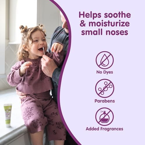 Boogie Moisturizing Saline Nasal Gel for Babies & Kids - 1 oz (3 Pack) | Fragrance Free - Drug-Free Formula - Made with Aloe and Natural Saline - Soothes and Hydrates Dry or Irritated Noses