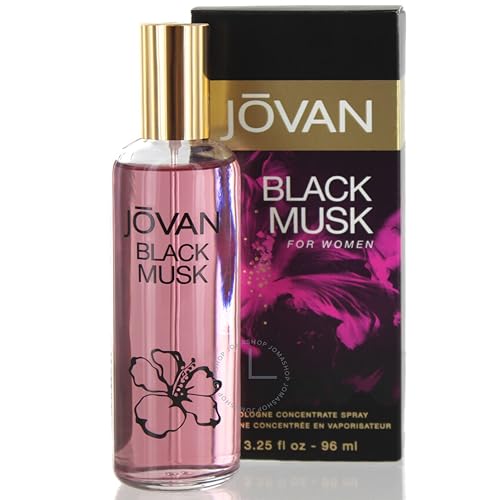 Jovan Black Must perfume 3.25 cologne concentrate spray |