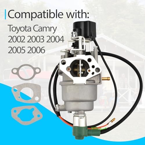 Carburetor Compatible with Harbor Freight Predator 9500W Quiet Inverter Generator Replace 57080 59188 with Air Intake Gaskets