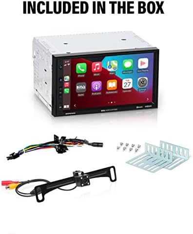 BOSS Audio Systems BVCP9700A CarPlay Android Car Stereo, 7 Inch Touchscreen