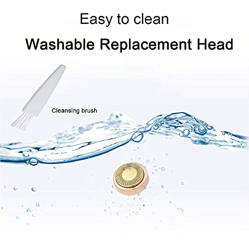 Dealswin Facial Hair Remover Replacement Heads：Compatible with Gen 1 Finishing Touch Flawless Facial Hair Removal Tool Women