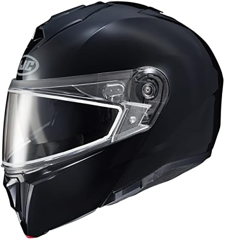 HJC i90 SOLID Modular Snow Helmet, DOT Approved (Black, Small)
