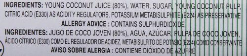 FOCO Coconut Juice with Pulp, 11.8 Fl Oz (Pack of 24)