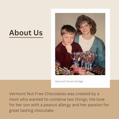 Vermont Nut Free Chocolates Dark Chocolate Covered Mini Twist Pretzels | 7 Ounce Bag, Peanut And Tree Nut Free, Egg-Free, Kosher Certified, Allergy Friendly, Safe for School Snacks
