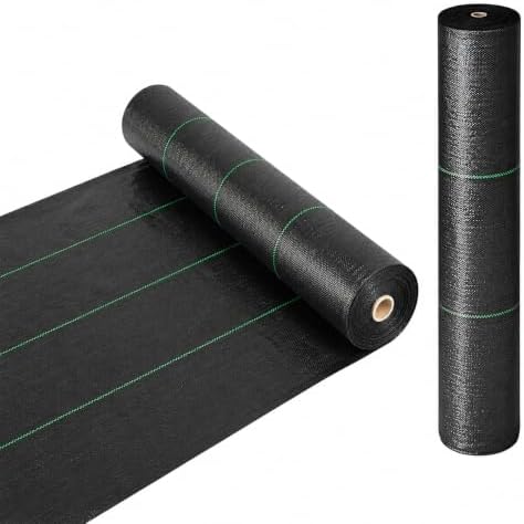 6FTx300FT Weed Barrier Landscape Fabric Heavy Duty 5oz Pro Ground Cover Mat