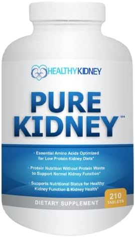 Pure Kidney Health Supplement and Renal Diet Cookbook for Rejuvenation