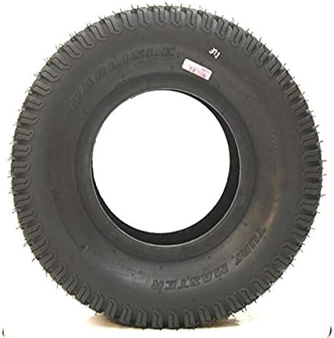 Carlisle Turf Master Lawn & Garden Tire - 24X12-12 | Lawn Mower & Garden Tractor All Season Traction 4 Ply Bias Construction Black Sidewall Tire