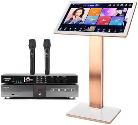 2026 New Chinese Karaoke Machine KV-V5 MAX Karaoke Player, with Reverb Wireless Microphone