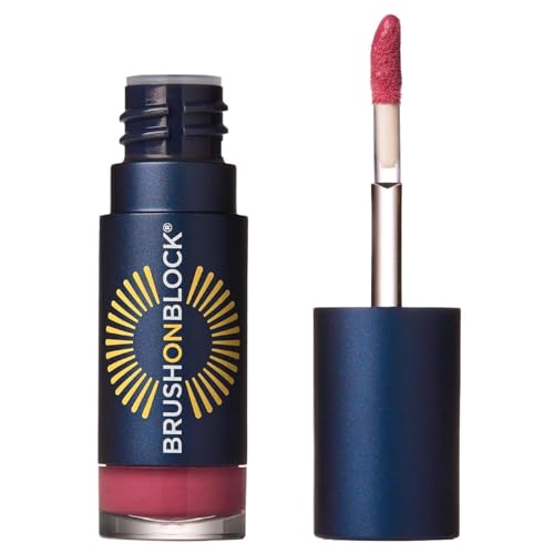 Brush On Block Full Face Sun Protection Kit, Translucent Mineral Powdered Sunscreen & Protective Lip Oil SPF 30, Reef Friendly, FSA HSA Eligible