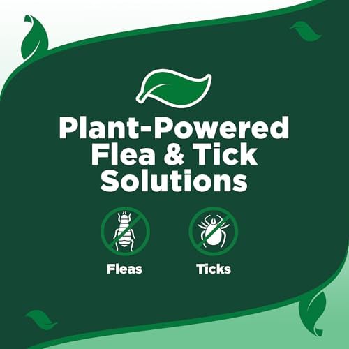 Vet's Best Flea & Tick Drops for Large Dogs, Flea Protection, 4Month Supply | Plant-Based Spot-On Treatment, Essential Oils, Helps Prevent Fleas & Ticks, Four Monthly Applications for Dogs