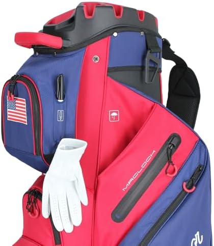 MacGregor Golf MACLOCK Ultimate Divider System Cart Bag - USA