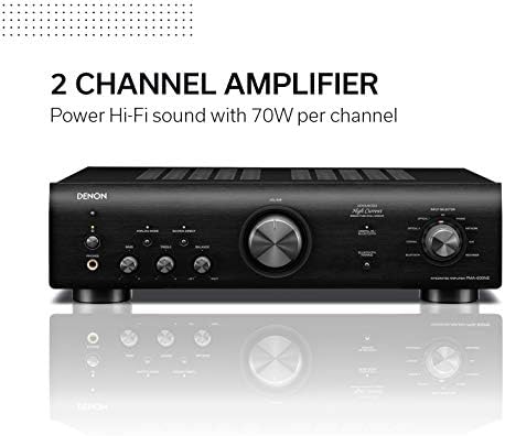 Denon PMA-600NE Bluetooth Stereo Amplifier, 2 Channel Amplifier Home Audio
