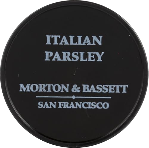 Morton & Bassett Italian Parsley, 0.4oz – Salt-Free, Non-GMO, Spice for All Purpose Cooking
