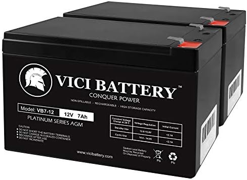Razor MX350 Dirt Rocket (Versions 9+) compatible replacement scooter battery by VICI Battery Brand - 2 Pack