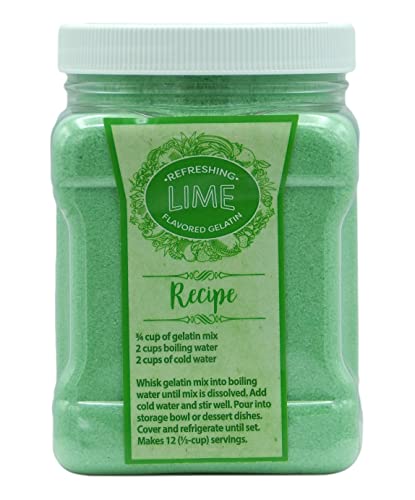 Lime Gelatin - 2 Lb Container